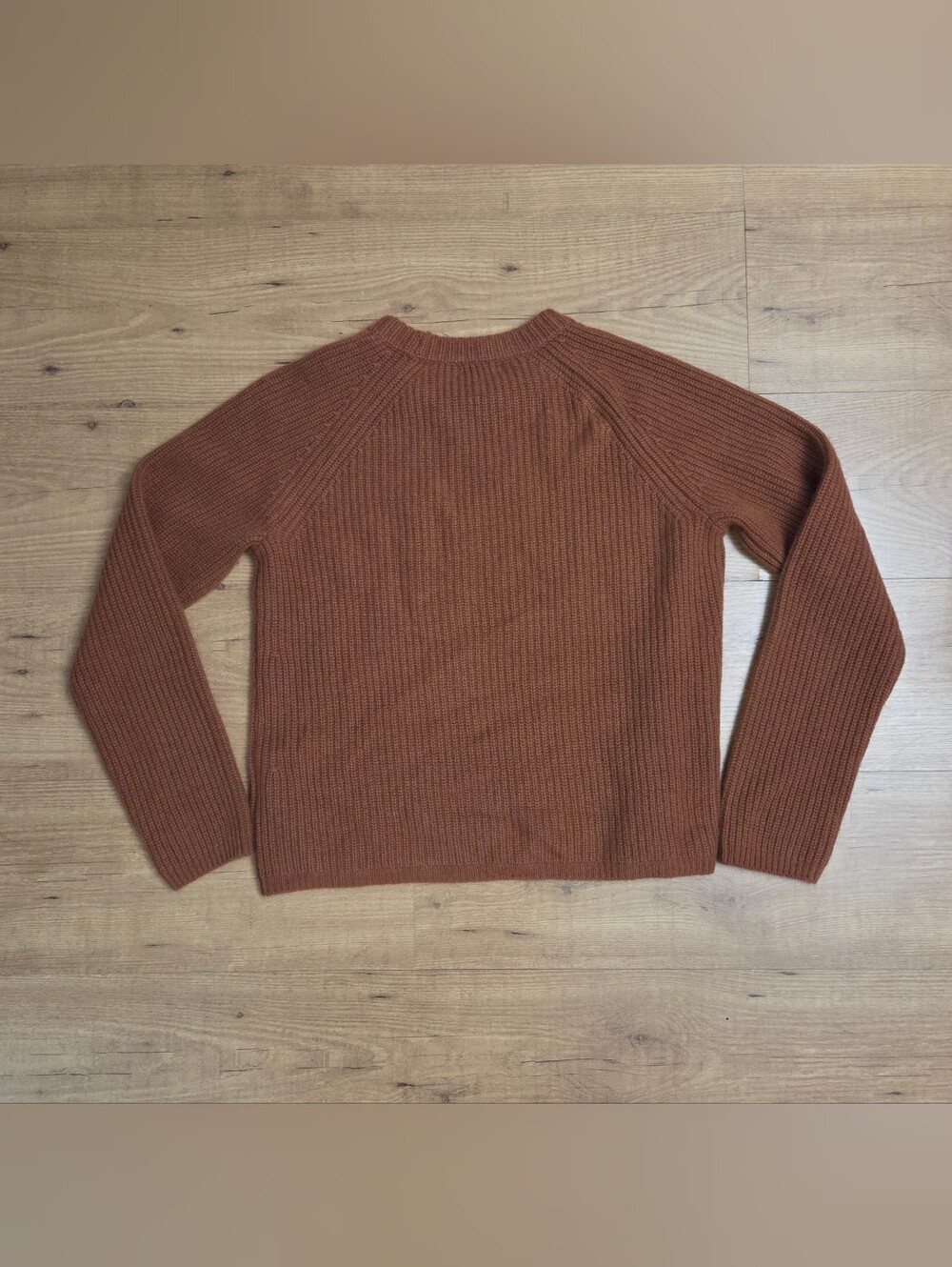 Quince Mongolian Cashmere Fisherman Crewneck Sweater - Picture 12 of 12